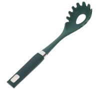 Cabilock Reusable Silicone Spaghetti Spoon with Ergonomic Handle Smooth Non-Scratch Surface Pasta Serving Utensil for Cooking and Dining Heat Resistant Kitchen Colander Tool