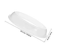 Cabilock Reusable Sturdy Cotton Candy Maker Cover Compact Plastic Enclosure for Indoor Candy Floss Machines Safety Guard Accessory Protecting Fingers Easy to Install