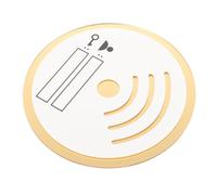 Cabilock Rewritable Acrylic Wifi Password Sign for Home and Business Wall-mountable Network Access Plaque Easy to Write and Erase for Guest Convenience and Public Spaces