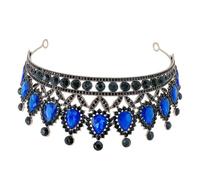 Cabilock Rhinestone Wedding Crown for Bride Elegant Bridal Tiara Headband Comfortable Fit Party Headpiece for Bridesmaids and Special Occasions