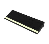 Cabilock Robot Vacuum Ramp for Door Thresholds, Lightweight Non-slip Plastic Ramp Mat 30x6.5cm, Angled Slope for Indoor Doorways and Floor Transition Strip
