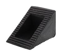 Cabilock Rolling Backstop Rubber Wheel Chock Tyre Stopper Car Heavy Duty Wheels Tire Block Vehicle Chock for Mobility Scooter Ramps