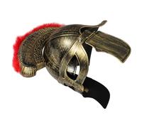 Cabilock Roman Soldier Helmet with Adjustable Visor Ancient Knight Armor Cosplay Headwear for Halloween Parties and Roleplaying Rustic Corinthian Warrior Mask Medieval Greek Athena Style