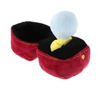 Cabilock Romantic Plush Ring Stuffed Jewelry for Creative Red Plush Ring Girlfriend Machine Washable Soft for Weddings Birthdays Home Decor Eternal Love Symbol