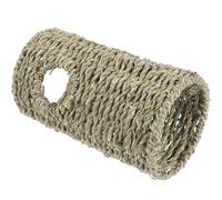 Cabilock Rope Tunnel Bed for Small Pets Hamsters and Parrots with Iron Rack, Sturdy and Not Easy to Break, for Summer Play and Hiding