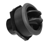 Cabilock Round Louvered Dash Vent Deflector Air Conditioning Outlet for Rv Campervan Motorhome Boat Yacht Dashboard Exhaust Grille for Versatile Ventilation and Temperature Control