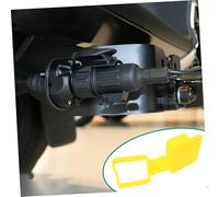 Cabilock Rubber Trailer Hitch Cover Tow Bar Protection Cap Square Mouth Tow Hook Plug for Rv Truck Trailer Accessories