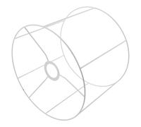 Cabilock Rustic Metal Lamp Shade Frame 28-22Cm Diameter DIY Wire Lamp Cage Holder for E27 Bulb Pendant Light Vintage Light Guard