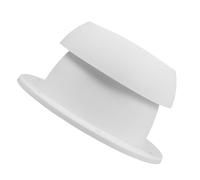 Cabilock Rv Vent Cap Mushroom Head Plastic Roof Vent Cover Rainproof Exhaust Ventilation Part for Airflow Optimization Streamlined Design for Fuel Efficiency Roof Mounted Protection for