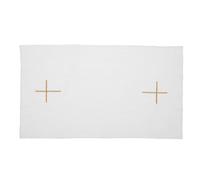 Cabilock Sacramental Embroidered Altar Linen White Cloth with Reinforced Craftsmanship for Communion and Religious Occasions