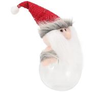 Cabilock Santa Candy Jar Christmas Container for Cookies Festive Party Supplies Home Decoration