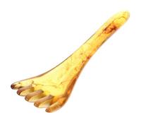 Cabilock Scalp Massaging Comb Head Scratching Tool for Hair Scalp Care Five Claw Design in Smoke for Daily Use