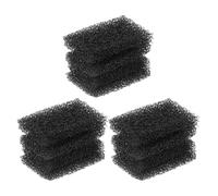 Cabilock Scar for Comfortable Application and Easy to Carry 12pcs Halloween Makeup Makeup Sponge Sponge with Rounded Edge Black Pu Stipple Cosplay for Costume Parties and Shows