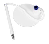 Cabilock Secure Desk Pen Ergonomic Design Plastic Cord Counter Pen Workplace and Business Settings Back to School Decorations