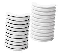 Cabilock Self Adhesive Eyelash Strip Glue Tape 2 Boxes Waterproof Sweatproof Natural Lash Adhesive Strips 20 Pieces for False Eyelashes Application