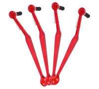 Cabilock Semi-Automatic Coffee Machine Cleaning Brush and Anti-Scald Design 4pcs with Nylon Bristles Multifunctional Pp Material Tool for Coffee Grinder and Milk Maker for Household