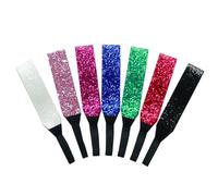 Cabilock Shiny Glitter Elastic Headbands or Random Color Convenient to Wear and Hold Hair of Eyes 12pcs Fabric Hairbands for Women Designed for Sports and Outdoor Use for Applying Mask