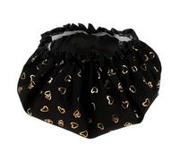 Cabilock Shower Cap for Women Reusable and Extra Large for Shower Cap for Long Hair for Bathing Comfortable and Decorative Fits in Home and Kitchen Use