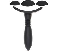 Cabilock Silicone Eyeshadow Stamp with Black Handle Practical Lazy Eye Shadow Applicator Tool for Beginners Lightweight Makeup Seal for Precise Eye Cosmetic Application