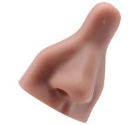 Cabilock Silicone Nose Practice Model for Piercing Smooth Surface and Sturdy Design, Flexible Fake Face Body Part for Teaching Scenarios and Simulation Use