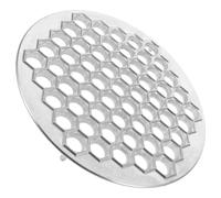 Cabilock Silver Aluminium Alloy Easy to Store Dumpling Maker Mold Product Accessories with 61 Holes and Fine Workmanship, Kitchen Tool for Making Russian Ravioli and Homemade Dumplings