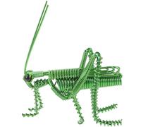 Cabilock Simulation Grasshopper Figurine Handmade Insect Educational Model Early Learning Decor Ornament for Home and Garden