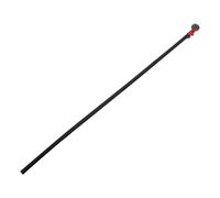 Cabilock Skull with Smooth Rounded Edges Plastic Staff Scepter with Bowknot Halloween Skeleton Hand Walking Stick Lightweight and Easy to Carry Halloween Role Play Prop for Costume Party