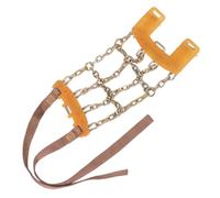 Cabilock Slip Tire Chains for Cars Adjustable Snow Chains for Trucks Emergency Traction for Mud Grip with Nine Square Grid Design