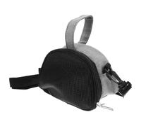 Cabilock Small Animal Travel Bag Adjustable Shoulder Straps Portable Breathable Oxford Cloth Carrier with Multiple Compartments Mesh Window Internal Safety Straps for Bearded Dragon Ferret