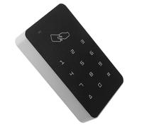 Cabilock Smart Access Control System with Fingerprint and Password Keypad, Black Electronic Door Entry Lock for Apartment Security, Integrated Card Reader and Automatic Gate Opener