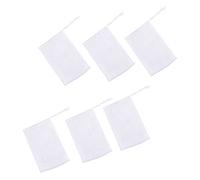 Cabilock Soap Bubble Net Double Layer Nylon Wash Net for Shower and Face Bathing 12X9Cm with Hanging Rope