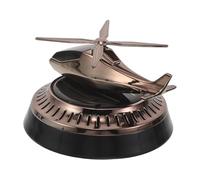 Cabilock Solar Rotary Car Air Freshener with Helicopter Shape, Solar Energy Aromatherapy Diffuser for Car Interior Dashboard, Plastic and Alloy Material, Rotating Fragrance Spinner