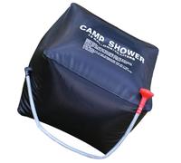 Cabilock Solar Shower Bag 40l PVC Camping Shower Bag for Travelling | Picnics, Includes Nozzle and Strap, Portable Water Storage, Outdoor Wash Use, Packed in Box
