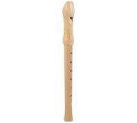 Cabilock Soprano Recorder Flute with Precise Sound and Pitch Wooden 8-hole Portable Musical Instrument for Children and Beginners for Early Education and Playing a Team