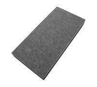 Cabilock Soundproofing Vibration Damper Pad for Drum Kit and Subwoofer, Noise Cancelling Anti-vibration Floor Mat 21x42x5.2cm Thick, Acoustic Isolation Rug for Home Studio Practice