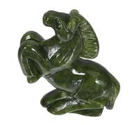 Cabilock Southern Jade Horse Ornaments Jade Horse Decor Prosperity Statue for Home Office Car Tabletop Decorations