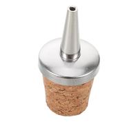 Cabilock Speed Pourers with Cork Base, Cork Olive Oil Pourer Spout Liquor Top for Wine, Liquor, Coffee, Syrup & Vinegar Dispenser/Bottles