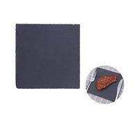 Cabilock Square Dining Plate 6 Inch Rustic Serving Platter for Cheese Sushi Cake and Pizza Home Kitchen Tray