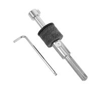 Cabilock Stackable Drum Cymbal Stand with Threaded Mount Secure Clutch Clamp and Adjustable Extension Arm Compatible Drum Kit Accessory for Stable Cymbal Mounting and Flexible Setup