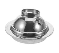 Cabilock Stainless Steel Adjustable Vent Hood Cap Round Air Vent for Easy Air Flow Ducting Suitable for Ceiling Wall Installations Design for Residential Commercial Use