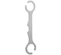 Cabilock Stainless Steel Beer Faucet Spanner Wrench for Tap Tower and Beer Shank Collars, Multipurpose Connector Removal Tool for Kegerator System and Home Use, Sturdy and Essential