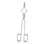 Cabilock Stainless Steel Crucible Clip Laboratory Clamp Tool with Firm Grip Professional Practical Accessories for Safe Handling and Storage