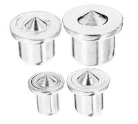 Cabilock Stainless Steel Dowel Pin Assortment Woodworking Transfer Plug for Accurate Drill Alignment Cabinet and Bookshelf Positioning Craft Tool