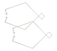 Cabilock Stainless Steel Ear Acupressure Therapy Clip for Self-Massage with Ergonomic Arc Shape and Smooth Finish, Compact Pressure Point Clamp for Ear and Back Stress Reduction at Home