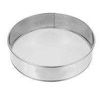 Cabilock Stainless Steel Earth Sieve 2 mm Mesh Size Laboratory Sieve with Smooth Edge for Soil Samples Horticulture and Laboratory Use