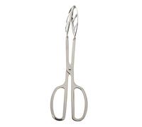 Cabilock Stainless Steel Food Tong with Safety Lock Multi Functional Bread Clamp for Muffins Desserts Cupcakes Portable Kitchen and Buffet Serving Clip Smooth Surface Easy Grip Design