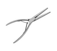 Cabilock Stainless Steel Nail Shaping Tweezers for Precise Sculpting and Extension Manicure Tool for Acrylic Nails Professional Salon and DIY Use
