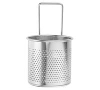 Cabilock Stainless Steel Pasta Strainer with Handle Noodle Strainer Basket Mesh Frying Colander with Hanging Hook for Hot Pot Ramen Pasta and Kitchen Use
