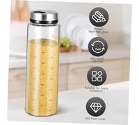 Cabilock Stainless Steel Spice Container Salt Bottle Dispenser Rotary Pepper Bottle Ground Pepper Shaker with Lid Spice Shaker with Lids and Seals Sprinkle Dish