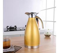 Cabilock Stainless Steel Thermal Pot 2 Litre Vacuum Insulated Coffee Tea Jug Hot Water Flask for Home and Office Use